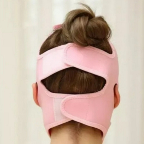 Faja Reductor De Papada Afinamiento Facial Con Triple Ajuste