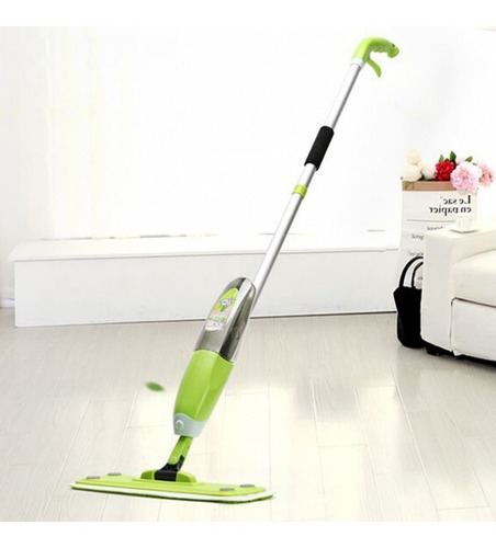 Imagen 3 de 5 de Mopa Spray Rociador Trapeador Dispenser Lampazo Piso Plana