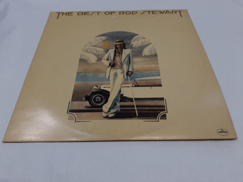 The Best Of Rod Stewart - Lp Vinilo 1976 Brasil Nm 9/10