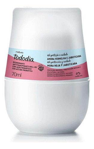 Desodorante Roll-on Amora Vermelha E Jabuticaba Natura