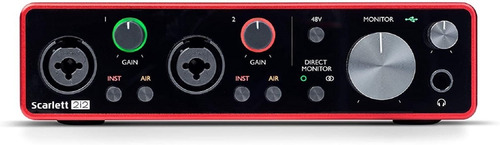 Focusrite Scarlett 2i2 Studio 3rd Gen Kit De Grabacion Usb