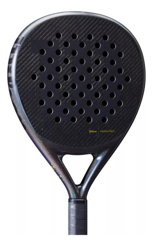 Pala Padel Wilson Carbon Force Pro Gris Wr134311u2