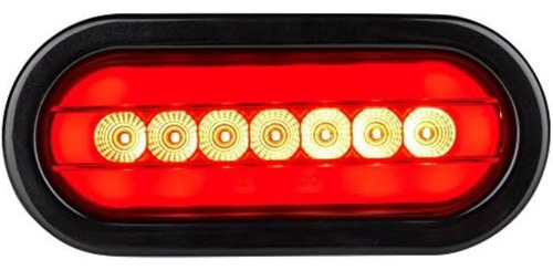 Luz Ovalada Sellada Impermeable Lumitronics Rv Halo Led 6 -