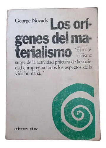 George Novack - Los Orígenes Del Materialismo | MercadoLibre