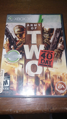 Army Of Two The 40 Day Original Xbox 360