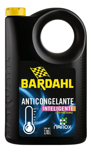 Garrafa Anticongelante Bardahl Coolant Inteligente Rosa 3.7l