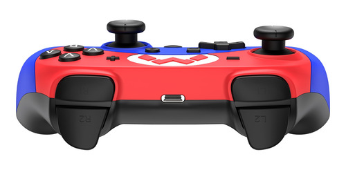 Imagen 5 de 6 de Control Inalámbrico Mario Bros - Nintendo Switch Azul