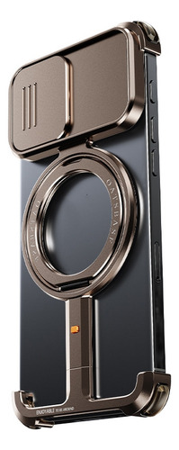 Funda Magnética For iPhone 16 Pro Max Con Funda De Cámara