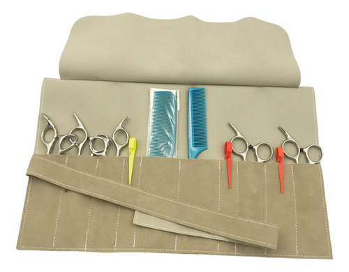 Bolsa Enrollable Para Tijeras De Salón, Bolsa Para Tijeras