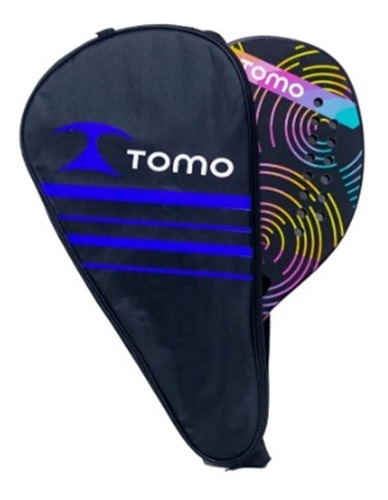 Space Raquete Beach Tennis Carbono 12k Leve E Capa - Tomo