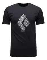 Comprar Playera Escalada Black Diamond Engineered Diamond Negro Homb