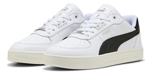Zapatillas Puma Hombre Puma Caven 2.0 Lux 395016-13 Blanco Blanco 10.5 Us