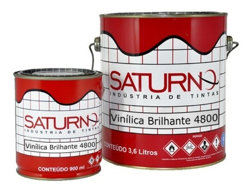 Tinta Serigráfica Vinílica Brilhante Alumínio Saturno 900ml