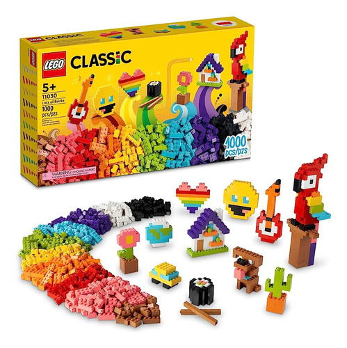 Lego Classic - Lots Of Bricks - 1000 Piezas - Codigo 11030