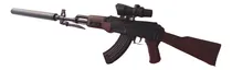Comprar Rifle Airsoft Realista Ak47 Automática 70cm Balines Hidrogel