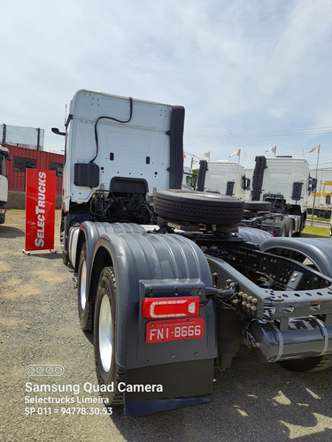 Imagem 5 de 15 de Actros 2651 6x4 New 2020 Top Linha Mirrorcam Aluminio Fh540