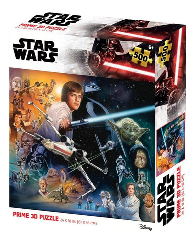 Puzzle 3d De 500 Piezas - Star Wars Clasico