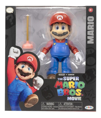 Super Mario Bros Movie Figura Articulara De Mario Envio Grat