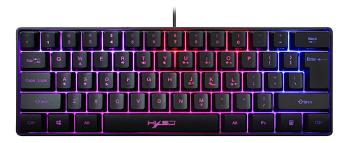 Hxsj V700 Wired Gaming Keyboard Rgb Streamer Wired Keyboard