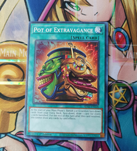 Yugioh Tcg Pot Of Extravagance Original Konami Común