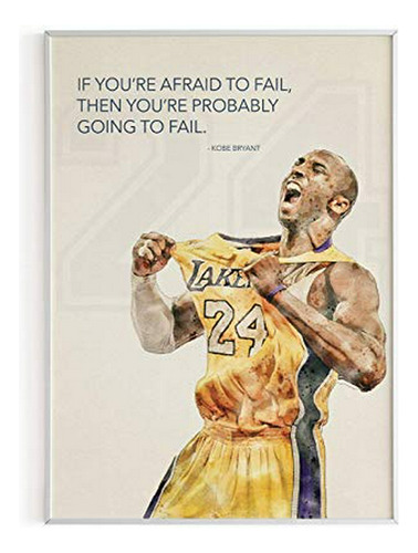 Pósteres Kurin Designs Premium Kobe Bryant 18  X 24  Poster 