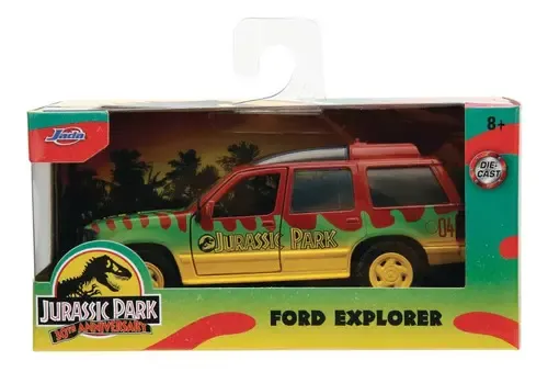 Jurassic Park Jurassic World Ford Explorer 1:32 Jada | MercadoLibre