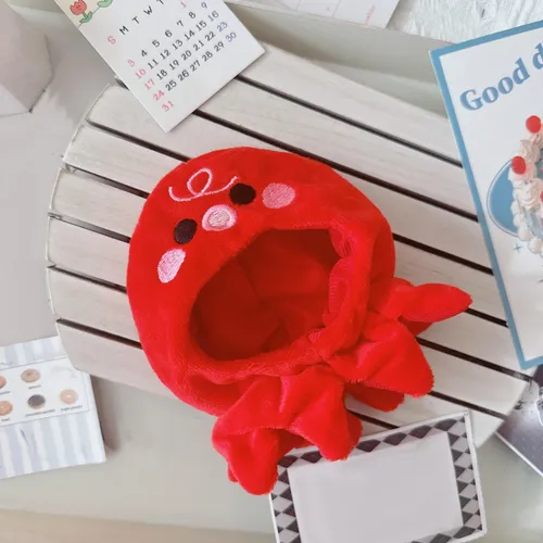 Ropa De Muñeca De Peluche De 10 Cm Cm, Chal Con Pulpo