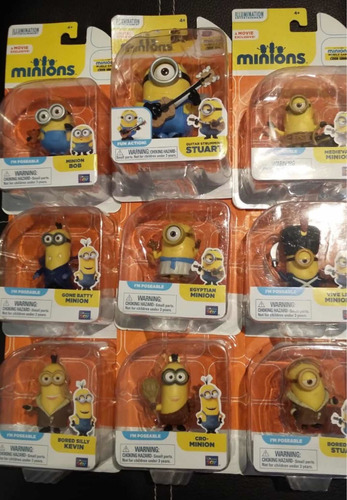 Minions (9 Figuras ) (nuevo)