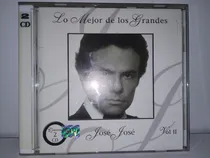 Comprar José José Cd Doble Lo Mejor De Los Grandes Éxitos Excelente 