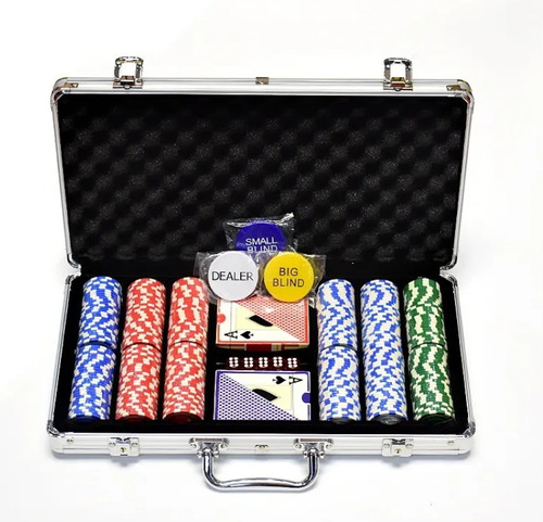Juego De Poker | Poquer | 300 Piezas | Maletín De Aluminio