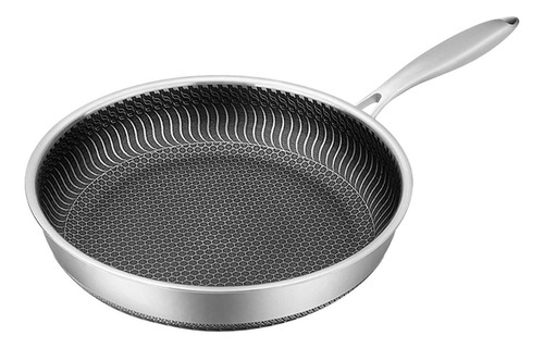 . Sartén De Acero Inoxidable Sin Tapa: Asado En Cocina De