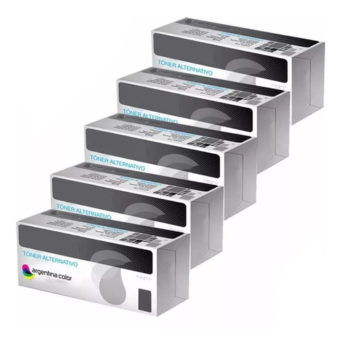 Toner Mlt D101s Negro X5 Unid Alternativo Para Samsung 2165