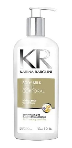 Body Milk Karina Rabolini Leche Corporal 300 G