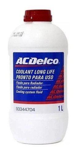 Aditivo Radiador Acdelco Rosa 1 Litro.