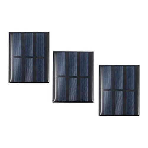 Kit De Módulo De Panel Solar Pequeño De 3 Piezas De 1...