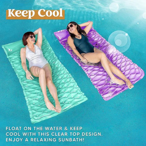 Colchoneta Flotante Inflable De Bolsillo Sloosh Colchón De P