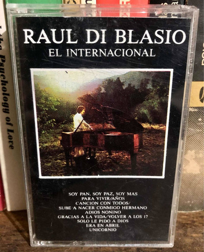 Cassette Música Raúl Di Blasio - El Internacional. 1991.