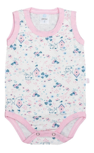 Pack 3 Body Verano Musculosa Gamise Fantasia Bebe Nena 