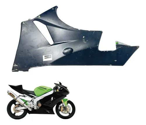 Spoiler Esquerdo Original Kawasaki Zx6r 2019 2024 | Parcelamento