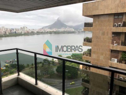 Imagem 6 de 15 de Apartamento Na Lagoa Com 4 Quartos E 4 Vagas De Garagem Com Vista Para Lagoa!! - Ipap40014