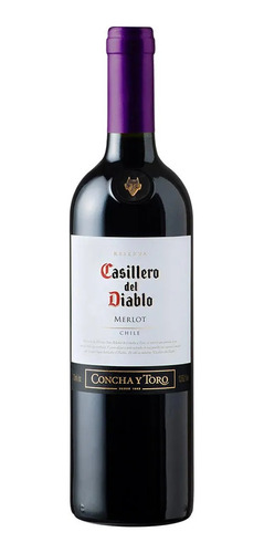 Vino Casillero Del Diablo Merlot X (750 Ml) 100 % Original