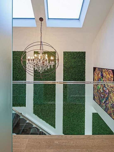 Imagen 9 de 9 de Cerco Panel Artificial Trébol Jardín Súper Tupido Decoracion