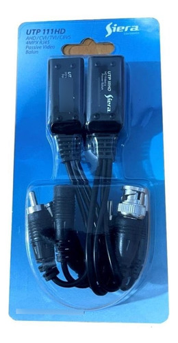 Adaptadores Pasivo De Video 1 Ch. Para Cable Utp 111 Hd.