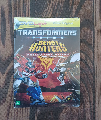 Dvd: Transformers Prime - Predacons Rising (novo/lacrado)