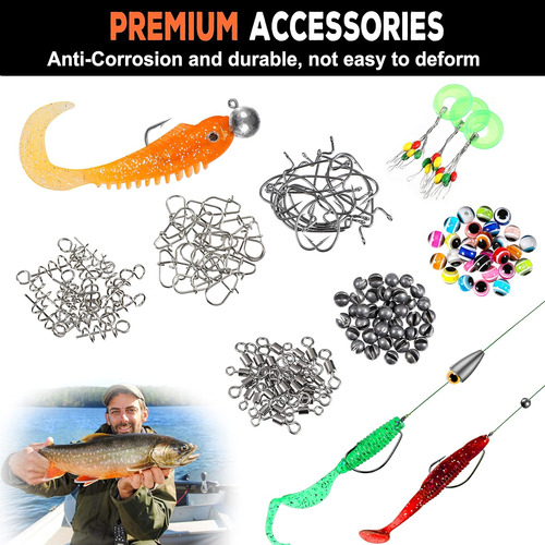 Kit Pesca De 201 Piezas