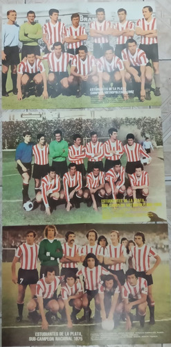 Imagen 1 de 3 de Poster Estudiantes De La Plata * Campeon 1967 A 1975 *