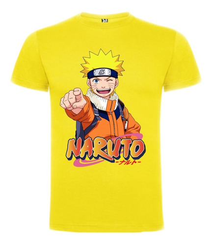 Polera Naruto Uzumaki Anime Naruto Shippuden