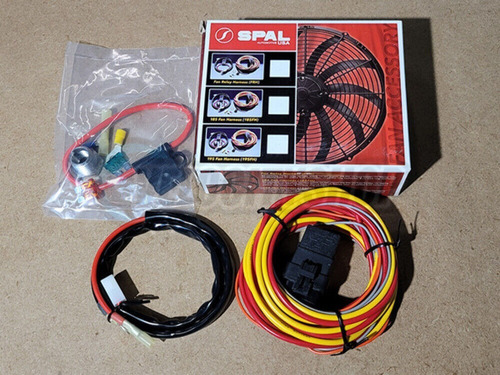 Electro Ventilador Kit Conexion Spal Relay  12v