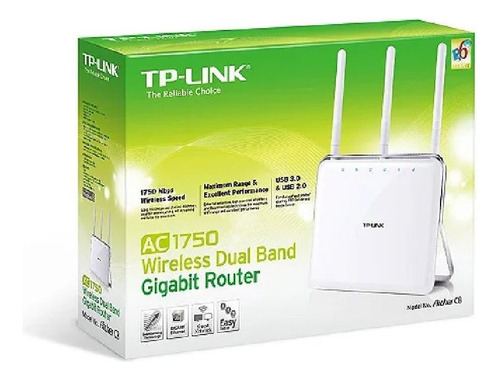 Roteador Tp Link Gigabit Dual Band Archer C8 Ac1750 