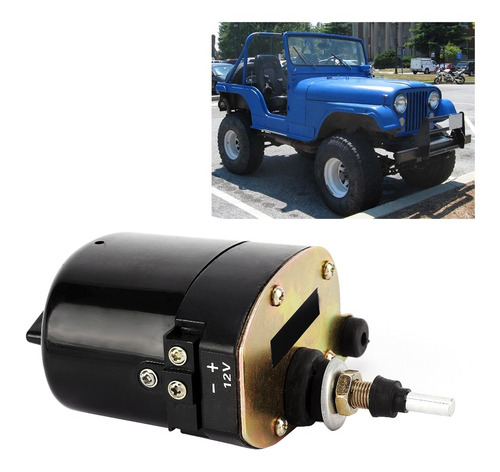 Motor De Limpiaparabrisas De 12v Para Willys Jeep Ajuste